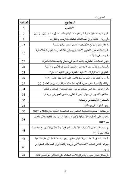 قضايا الإرهاب  والإستخبارات  - المجلة الكاملة