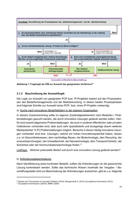 PCP vs. Innovationspartnerschaft