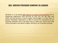 Best SEO Company in London Hammersmith -Aonestar