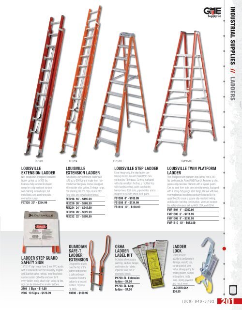 GME Supply Product Catalog Version 18.1