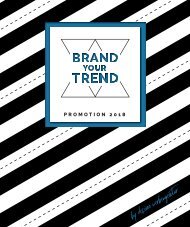 Brand your Trend - Promotion Katalog 2018