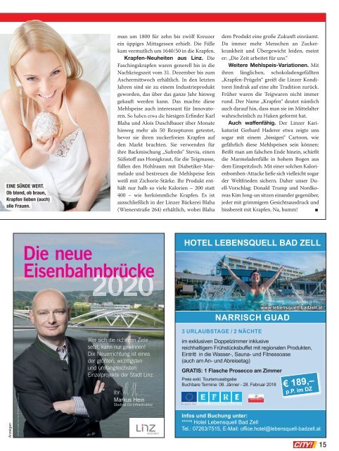 City-Magazin Ausgabe 2018-02 LINZ