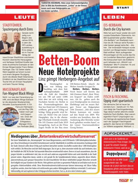 City-Magazin Ausgabe 2018-02 LINZ