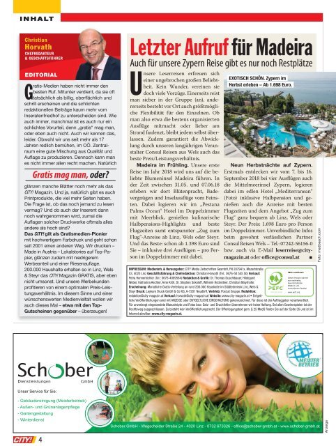 City-Magazin Ausgabe 2018-02 LINZ