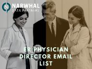 ER Physician Director Email List (1)