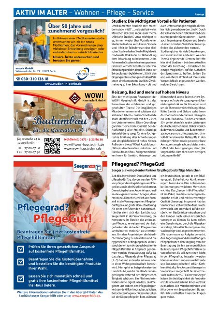 Gazette Zehlendorf Nr. 2/2018