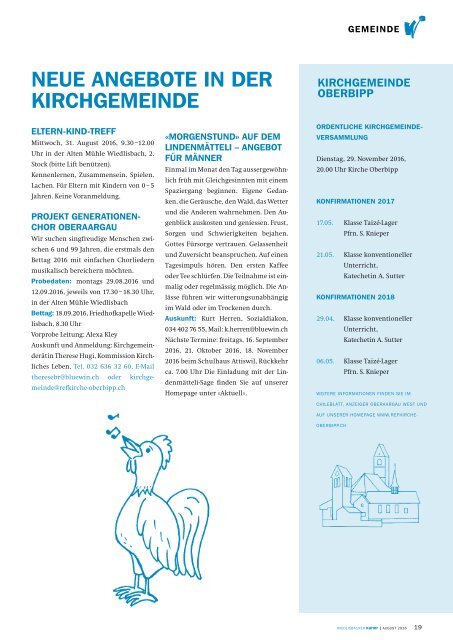 Wiedlisbacher Kurier 3/2016