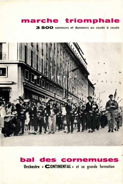 Ålvik Skulemusikkorps til Frankrike 1962 - Program