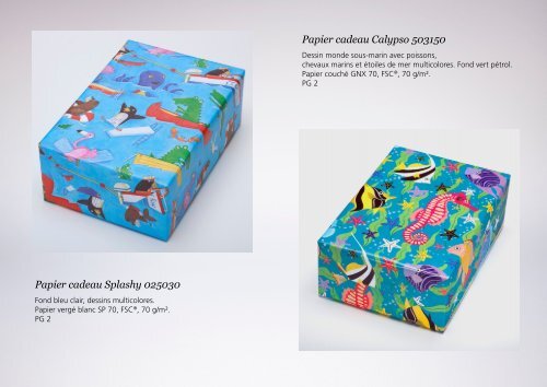 JUNG Collection papiers cadeaux 2018