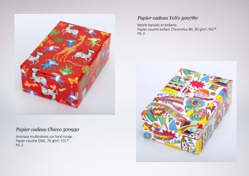 JUNG Collection papiers cadeaux 2018