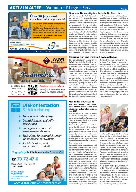 Gazette Schöneberg & Friedenau Nr. 2/2018