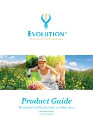 EVOLUTION Produkthandbuch 2017 (english)