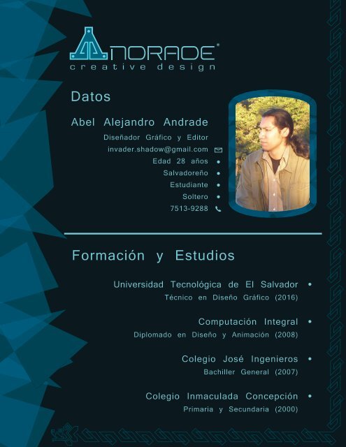 ABEL ANDRADE CV