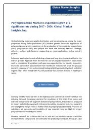 Pdf for Polycaprolactone Market