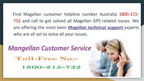 Magellan GPS Customer Helpline Number Australia 1800-215-732