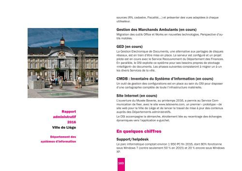 Rapport administratif 2016