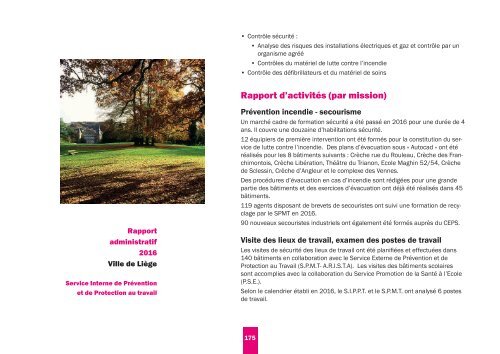 Rapport administratif 2016