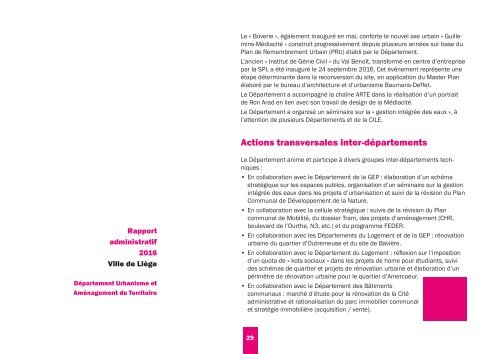 Rapport administratif 2016