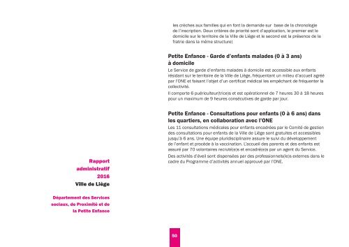 Rapport administratif 2016