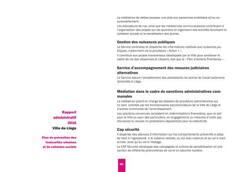 Rapport administratif 2016