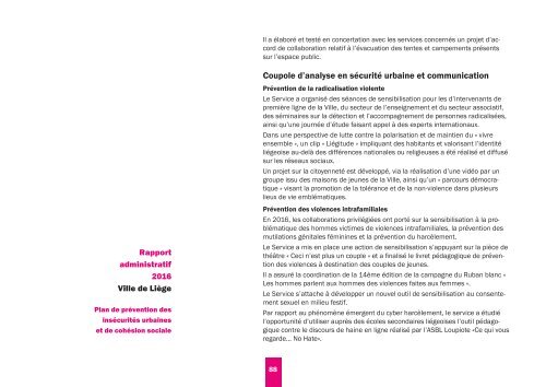 Rapport administratif 2016