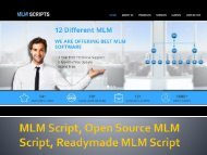 MLM Script, Open Source MLM Script,