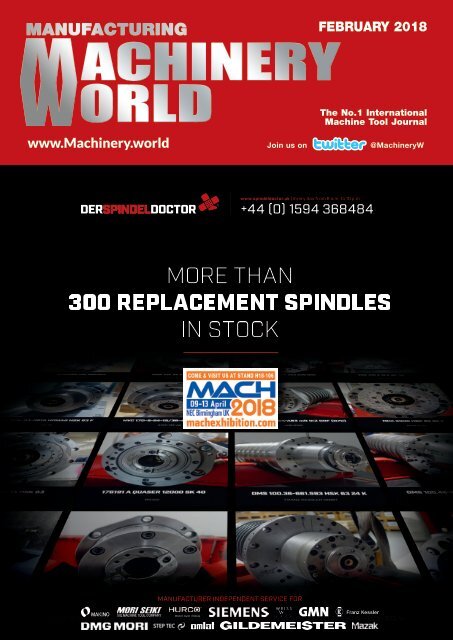 Manufacturing Machinery World February 2018