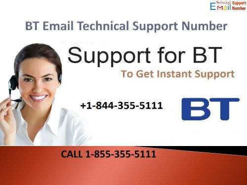 1-844-355-5111 BT Email Technical Support Number