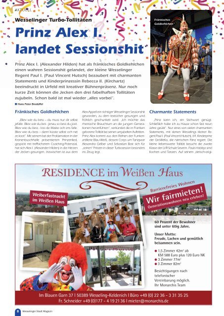 Wesselinger Stadt Magazin Januar 2018