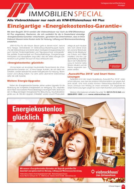 Erftstadt Magazin Januar 2018