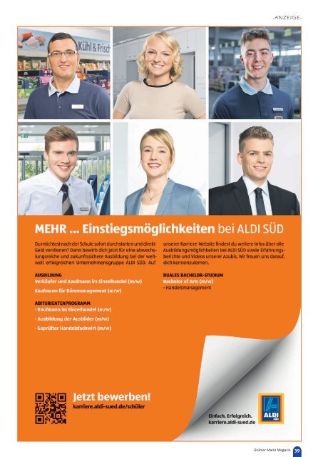 Brühler Markt Magazin Januar 2018