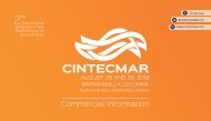 CINTECMAR 2018 Commercial Offer