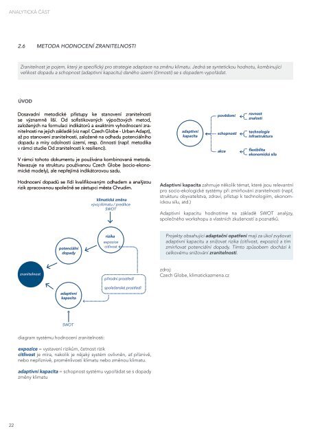 Adaptační strategie města Chrudim na klimatickou změnu