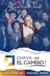 CHAVA ¡ES EL CAMBIO!