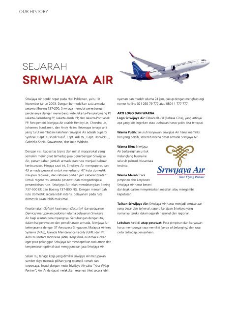 Sriwijaya Magazine Februari 2018