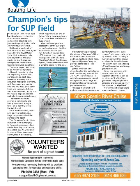 Pittwater Life February 2017 Issue