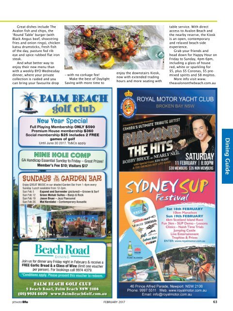 Pittwater Life February 2017 Issue
