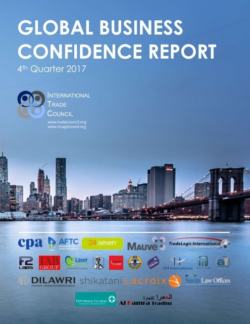2017 4th Quarter International Trade Council Global Business Confidence  Survey