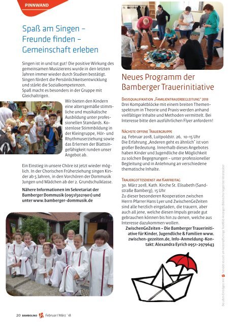 Bambolino - Das Familienmagazin für Bamberg und Region