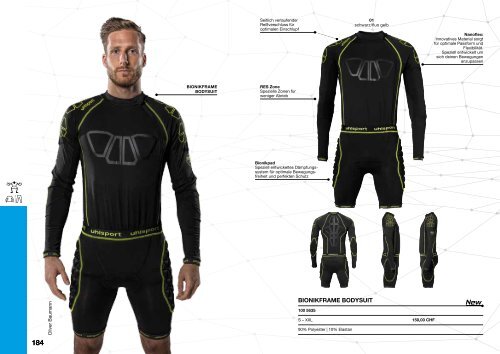 uhlsport Teamkatalog 2018 CHF