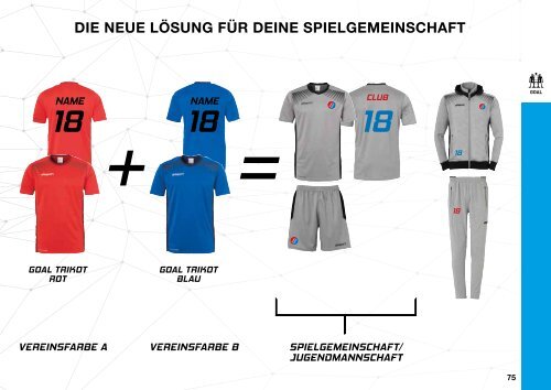 uhlsport Teamkatalog 2018 CHF