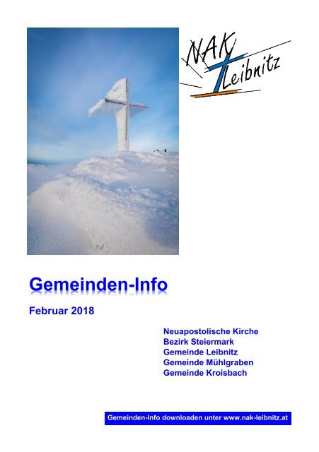 Gemeindeinfo Februar 2018