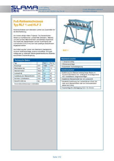 Maschinen-Blätterkatalog