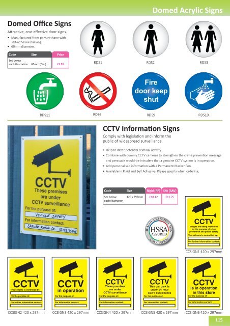 2018 Safety Sign Catalogue Full PDF