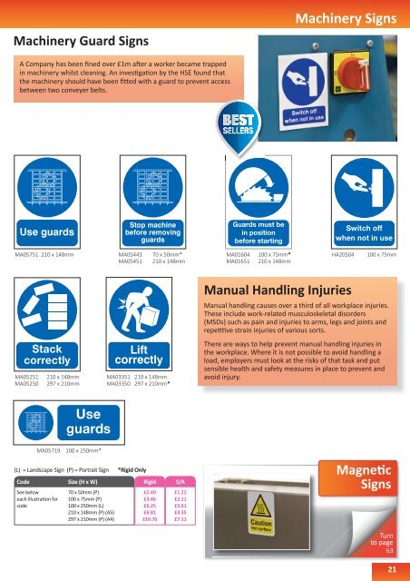 2018 Safety Sign Catalogue Full PDF