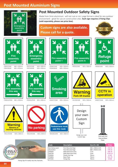 2018 Safety Sign Catalogue Full PDF