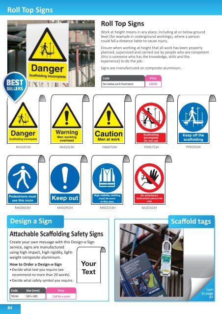 2018 Safety Sign Catalogue Full PDF