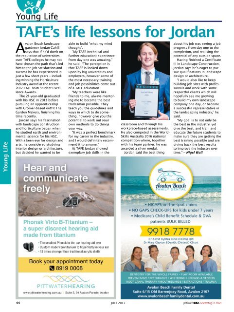 Pittwater Life July 2017 Issue