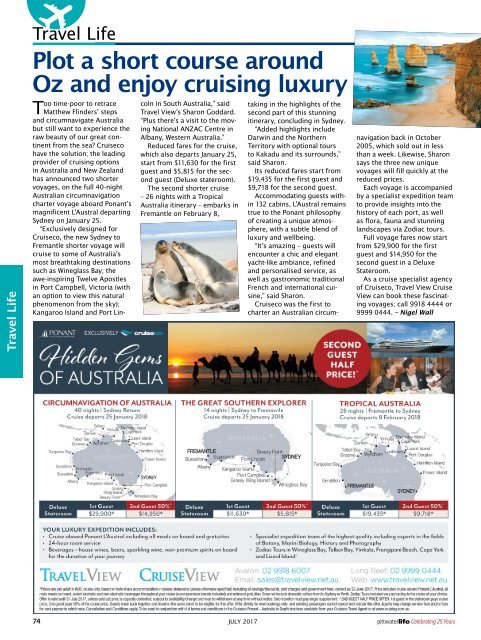 Pittwater Life July 2017 Issue