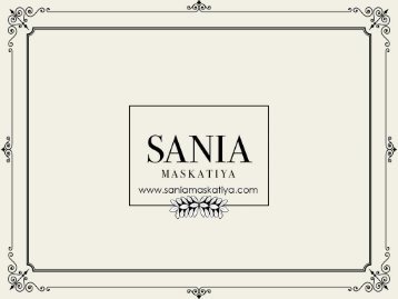 Shop for Luxury Pret Traditional Collection from Sania Maskatiya